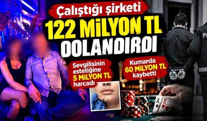 Muhasebeci işyerini 122 milyon tl dolandırdı; 60 milyon tl kumarda kaybetti