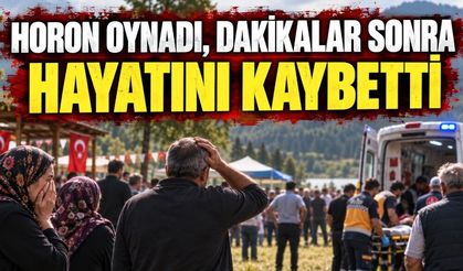 Şenlikte horon oynadı, dakikalar sonra hayatını kaybetti