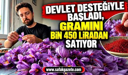Devlet desteğiyle başladı, gramını bin 450 liradan satıyor