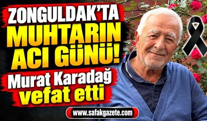 Zonguldak’ta muhtarın acı günü! Amcasını kaybetti