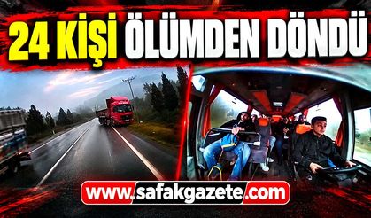 24 işçi ölümden döndü! Facia kamerada