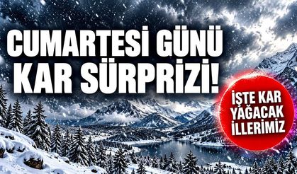 Ekim ayında kar sürprizi! 5 ilin yüksek kesimlerinde kar bekleniyor