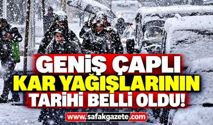 Kar yağışı için tarih verildi! 4-9 Kasım'a dikkat