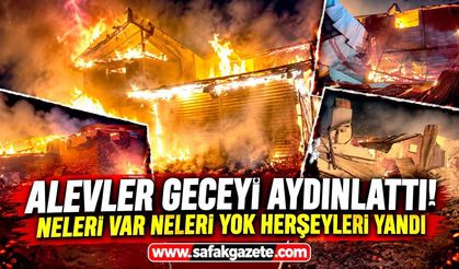 Yangın felaketi! Alevler 4 yapıyı kullanılamaz hale getirdi