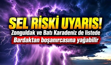 Sel riski uyarısı: Çarşamba ve Perşembe gününe dikkat