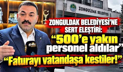 Çağlayan’dan Zonguldak Belediyesi’ne Sert Su Zammı Eleştirisi: “Faturayı Vatandaşa Kestiler!”