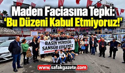 Zonguldak Demokrasi Platformu’ndan Maden Faciasına Tepki: “Bu Düzeni Kabul Etmiyoruz!”
