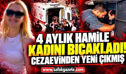 Hamile kadına dehşeti yaşattı! Yaralı halde bankaya sığındı, durumu ağır