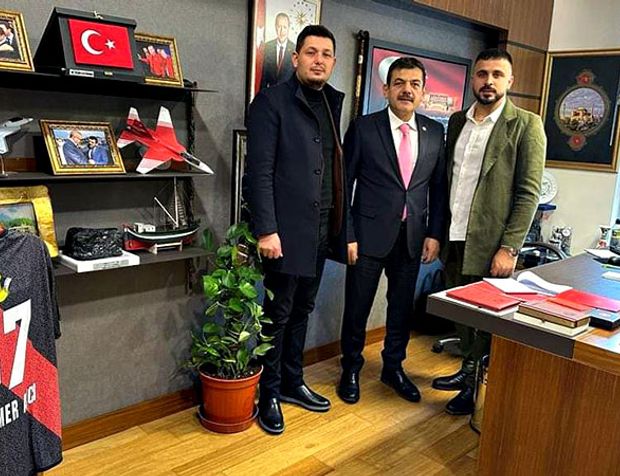 İlçe Başkanı TBMM'de