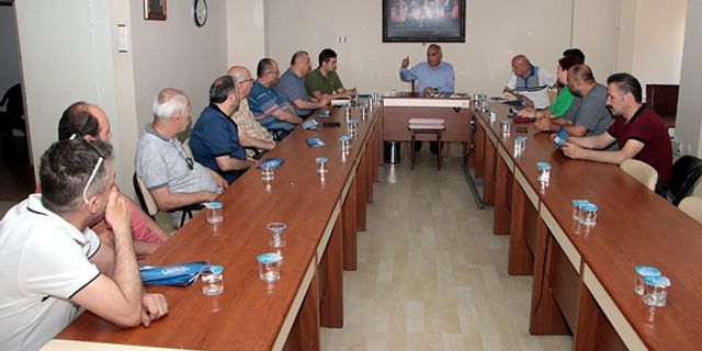Başkan Bozkurt, baston ustalarıyla bir araya geldi