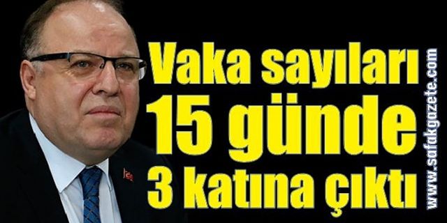 Zonguldak'ta vaka sayıları 15 günde 3 katına çıktı
