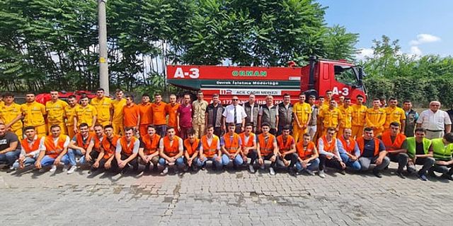 Orman Bölge çalışanlarına eğitim düzenlendi