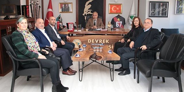 CHP il yöneticilerinden Başkan Bozkurt'a ziyaret