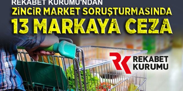 13 MARKAYA CEZA!