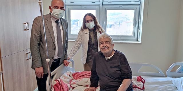 Başkan Bozkurt, hastaları ziyaret etti