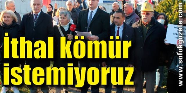 "İthal kömüre olan desteği derhal kaldırın!"