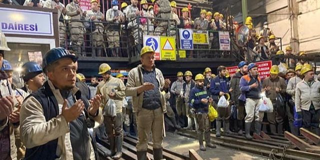 Madenciler yeni kömür üretim panosunu dualarla açtı