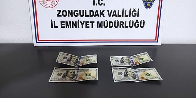 Sahte dolarla kuyumcudan altın alan 3 kişi yakalandı