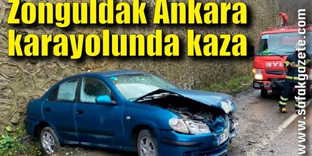 Zonguldak Ankara karayolunda kaza
