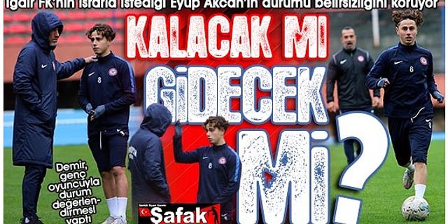 Zonguldak Kömürspor’da gündem Eyüp Akcan... Taraftar kalmasını istiyor