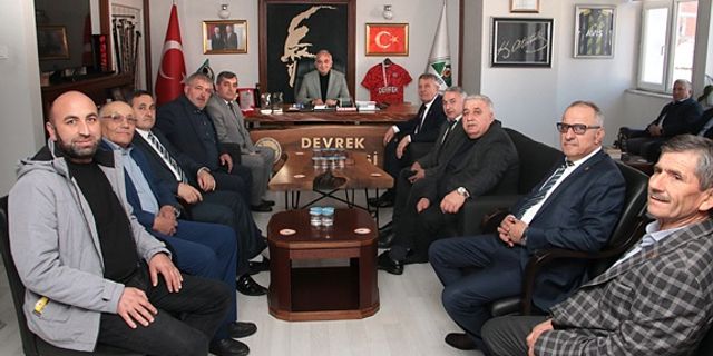 Muhtarlardan Başkan Bozkurt'a ziyaret