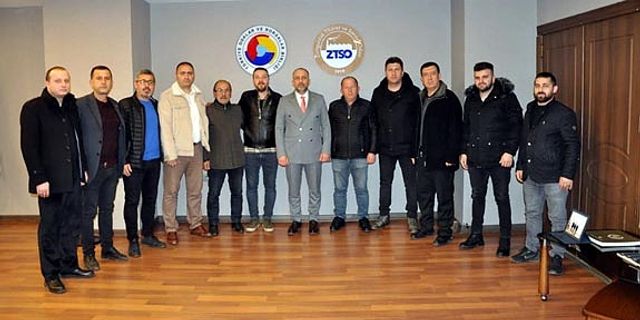 Zonguldak Gönüllüleri ZTSO'yu ziyaret etti