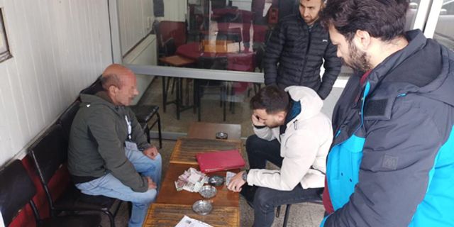 Yardım parası adı altında para toplayan şüpheliye soruşturma
