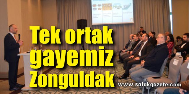 Demir: “Tek ortak gayemiz Zonguldak”