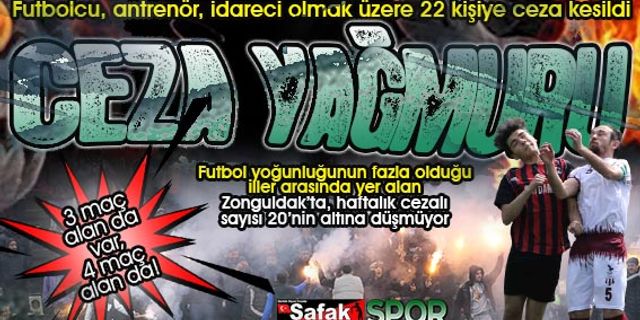 Kim kaç maç aldı? Cezalar dudak uçuklattı!