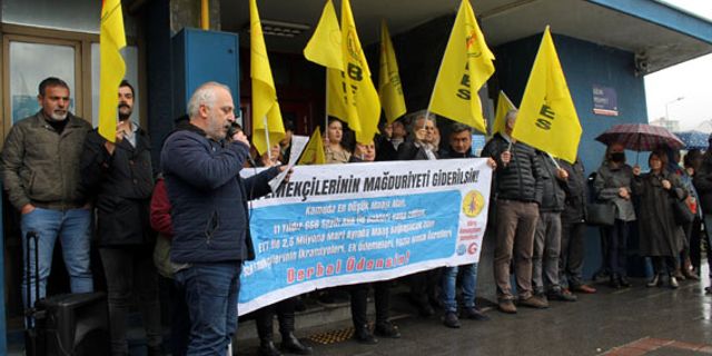 “Sadaka değil, hakkımızı istiyoruz!”