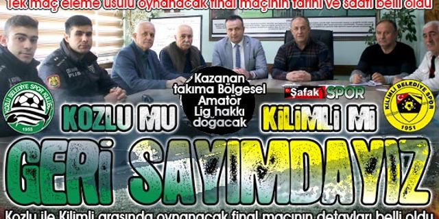 Kozlu-Kilimli maçı nerede, ne zaman, saat kaçta oynanacak? İşte detaylar