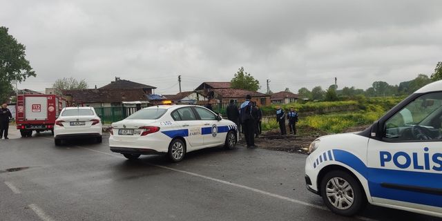 Kablo yakan şahsa zabıta ve itfaiyeden yasal işlem başlatıldı