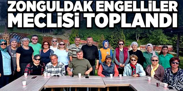 Zonguldak Engelliler Meclisi toplandı