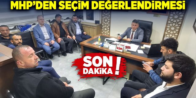 MHP Zonguldak İl Başkanı Mustafa Öztürk seçim değerlendirmesi