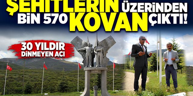 Şehitlerimizin üzerinden bin 570 mermi çıktı!