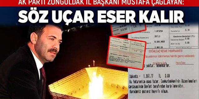 Mustafa Çağlayan: Söz uçar, eser kalır