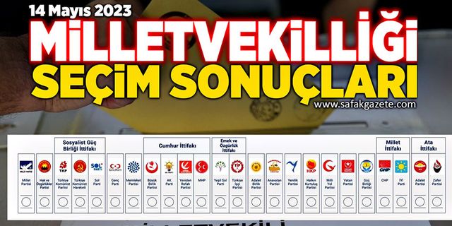 Türkiye ve Zonguldak Milletvekilliği Seçim Sonuçları