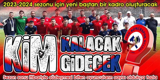 Zonguldak Kömürspor’da 21 futbolcu serbest kaldı!  