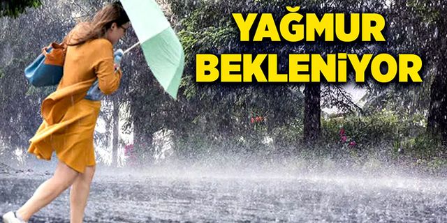 Yağmur bekleniyor