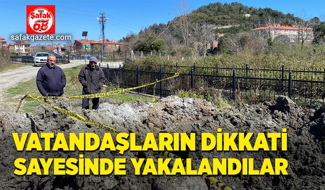 Vatandaşların dikkati sayesinde yakalandılar