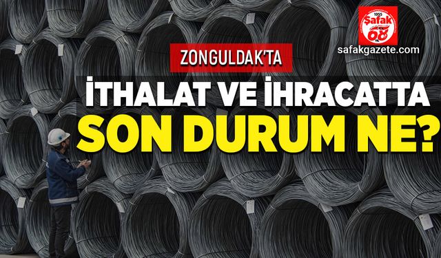 Zonguldak’ta ithalat ve ihracatta son durum ne?