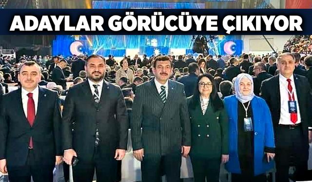 Adaylar görücüye çıkıyor