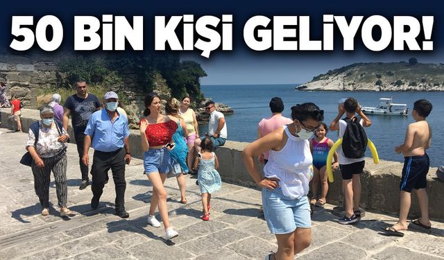 50 bin kişi geliyor!