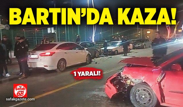 Bartın’da kaza! 1 yaralı…