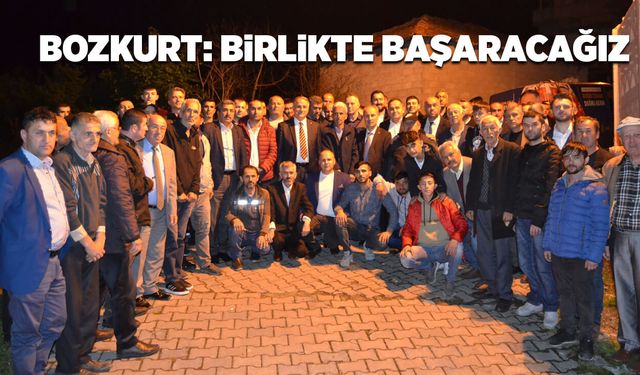 Saffet Bozkurt: Birlikte başaracağız