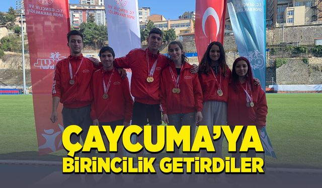 Çaycuma'ya birincilikle döndüler