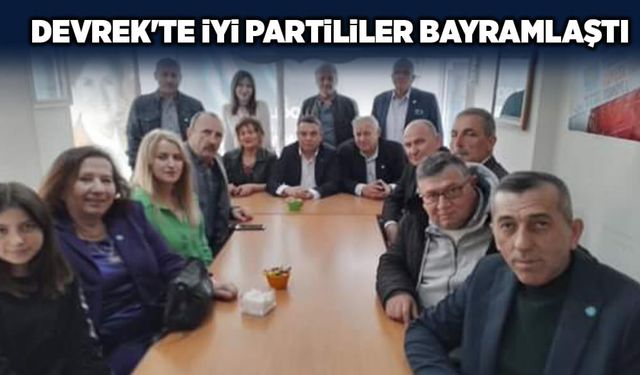 Devrek'te İyi Partililer Bayramlaştı