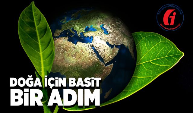 Doğayı korumak için basit bir adım