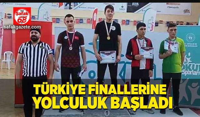 Türkiye finallerine yolculuk başladı