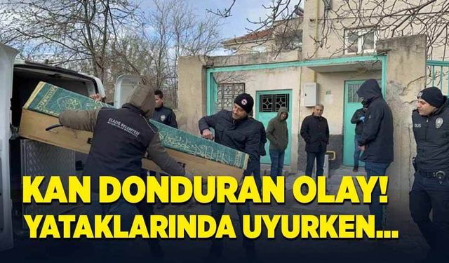 Kan donduran olay! Yataklarında uyurken…